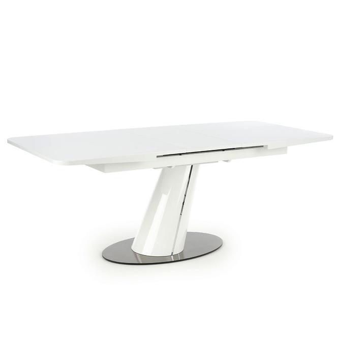 Rozkladací stôl Odense 160/200x90cm Mdf/Oceľ – Biely