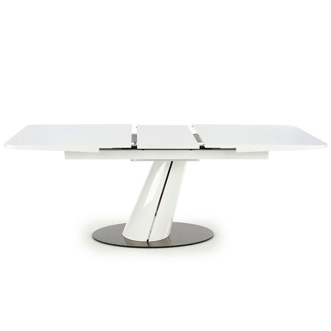 Rozkladací stôl Odense 160/200x90cm Mdf/Oceľ – Biely