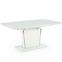 Rozkladací stôl Bonari 160/200x90cm Sklo/Mdf/Oceľ – Biely,2