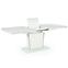 Rozkladací stôl Bonari 160/200x90cm Sklo/Mdf/Oceľ – Biely,4