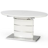 Rozkladací stôl Aspen 140/180x90cm Mdf/Oceľ – Biely