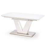 Rozkladací stôl Mistral 160/220x90cm Mdf/Oceľ – Biely