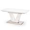 Rozkladací stôl Mistral 160/220x90cm Mdf/Oceľ – Biely