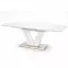 Rozkladací stôl Mistral 160/220x90cm Mdf/Oceľ – Biely,2