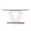 Rozkladací stôl Mistral 160/220x90cm Mdf/Oceľ – Biely,5