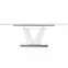 Rozkladací stôl Mistral 160/220x90cm Mdf/Oceľ – Biely,6