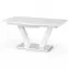 Rozkladací stôl Vision 160/200x90cm Mdf/Oceľ – Biely