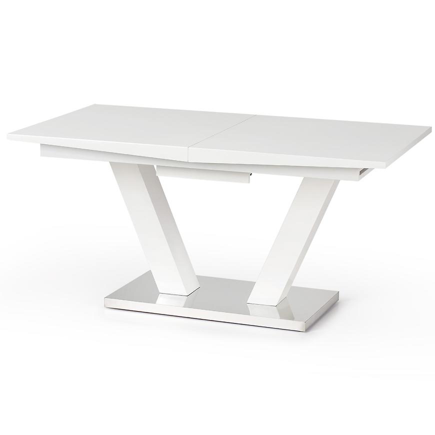 Rozkladací stôl Vision 160/200x90cm Mdf/Oceľ – Biely