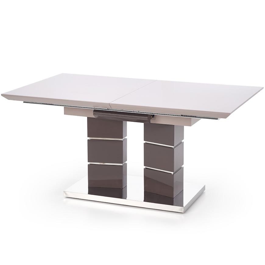 Rozkladací stôl Lord 160/200x90cm Mdf/Oceľ – Svetlý Popolavý/Tmavé Popolavý