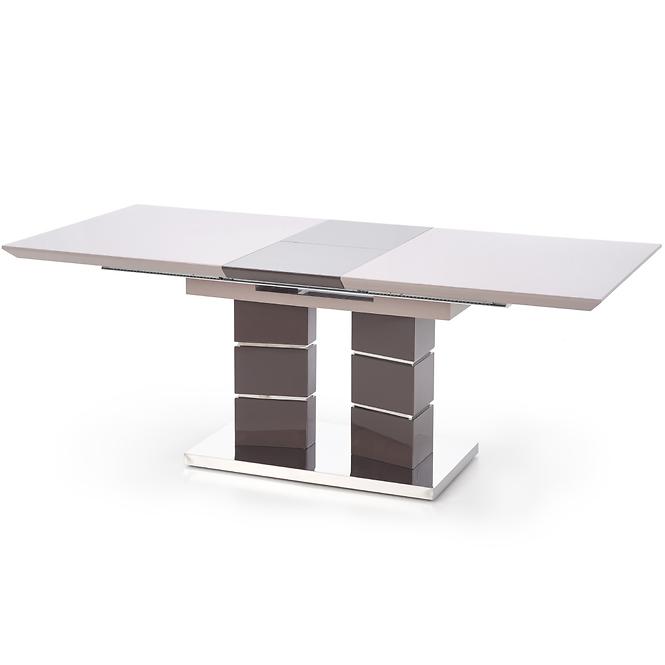 Rozkladací stôl Lord 160/200x90cm Mdf/Oceľ – Svetlý Popolavý/Tmavé Popolavý