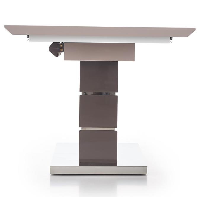 Rozkladací stôl Lord 160/200x90cm Mdf/Oceľ – Svetlý Popolavý/Tmavé Popolavý