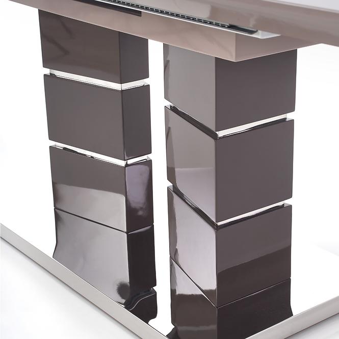 Rozkladací stôl Lord 160/200x90cm Mdf/Oceľ – Svetlý Popolavý/Tmavé Popolavý