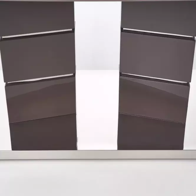 Rozkladací stôl Lord 160/200x90cm Mdf/Oceľ – Svetlý Popolavý/Tmavé Popolavý