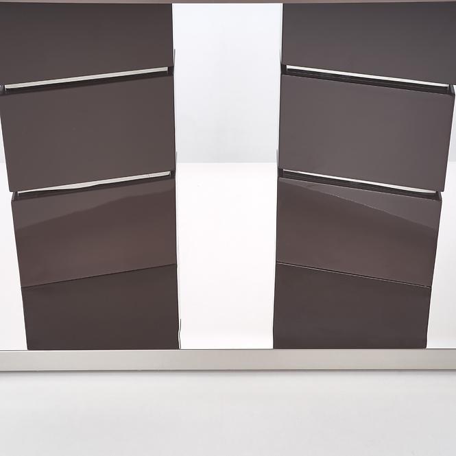 Rozkladací stôl Lord 160/200x90cm Mdf/Oceľ – Svetlý Popolavý/Tmavé Popolavý