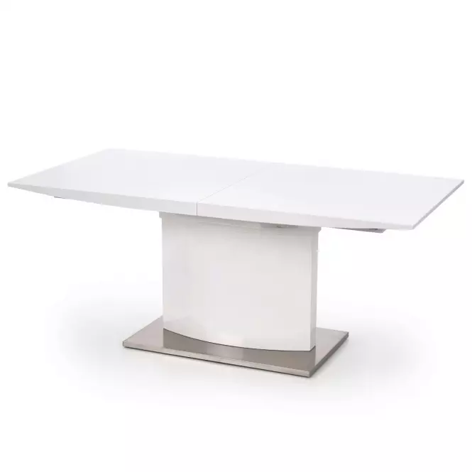 Rozkladací stôl Marcello 180/220x90cm Mdf/Oceľ – Biely