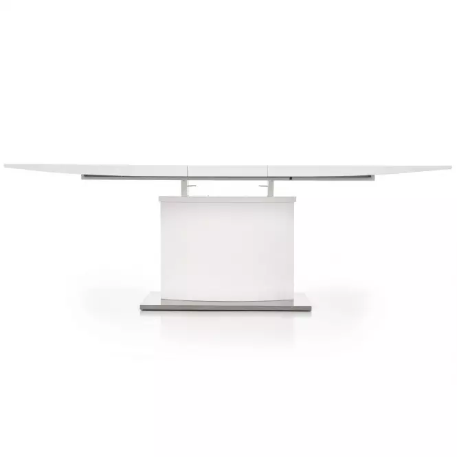 Rozkladací stôl Marcello 180/220x90cm Mdf/Oceľ – Biely