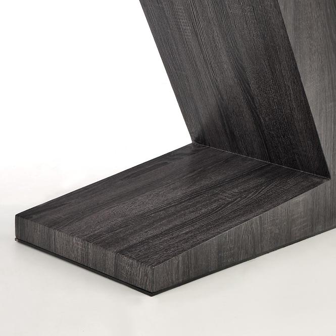 Rozkladací stôl Mortis 160/200x90cm Mdf – Biely/Tmavé Popolavý