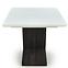 Rozkladací stôl Mortis 160/200x90cm Mdf – Biely/Tmavé Popolavý,4