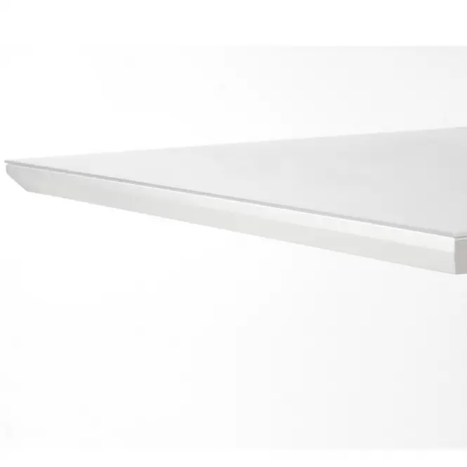 Rozkladací stôl Mortis 160/200x90cm Mdf – Biely/Tmavé Popolavý