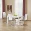 Rozkladací stôl Stanford Xl 130/250x80cm Mdf/Oceľ – Biely,10