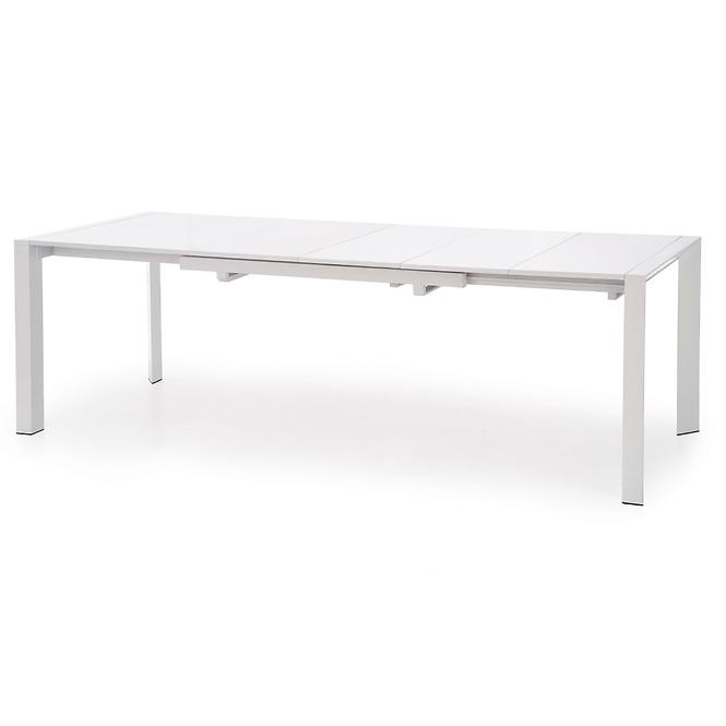 Rozkladací stôl Stanford Xl 130/250x80cm Mdf/Oceľ – Biely,3