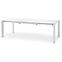 Rozkladací stôl Stanford Xl 130/250x80cm Mdf/Oceľ – Biely,3