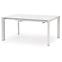 Rozkladací stôl Stanford Xl 130/250x80cm Mdf/Oceľ – Biely,4