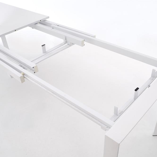 Rozkladací stôl Stanford Xl 130/250x80cm Mdf/Oceľ – Biely,7