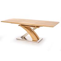 Rozkladací stôl Sandor 160/220x90cm  Mdf/Oceľ – Dub Zlatá