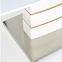 Rozkladací stôl Toronto 140/180x80cm Mdf/Sklo/Oceľ – Biely/Dub Zlatá,8