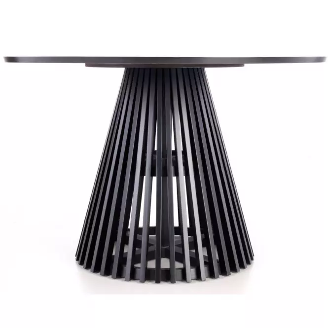 Stôl Miyaki 120 Mdf/Drevo – Dub Naturalny/Čierna,2