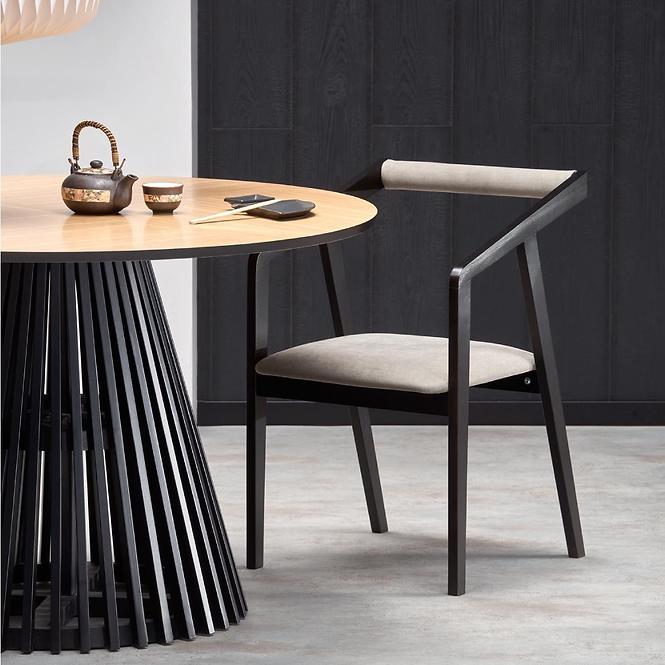 Stôl Miyaki 120 Mdf/Drevo – Dub Naturalny/Čierna,7