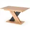 Rozkladací stôl Xarelto 130/175x85cm– Dub Wotan/Čierna,2