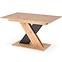 Rozkladací stôl Xarelto 130/175x85cm– Dub Wotan/Čierna,2