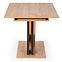 Rozkladací stôl Xarelto 130/175x85cm– Dub Wotan/Čierna,7