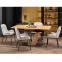 Rozkladací stôl Umberto 160/200x90cm Mdf/Oceľ – Dub Naturalny/Čierna,10