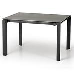 Rozkladací stôl Horizon 120/180x85cm keramika/oceľ – humo/čierna