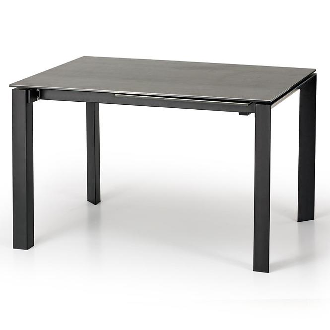 Rozkladací stôl Horizon 120/180x85cm keramika/oceľ – humo/čierna