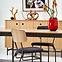 Rozkladací stôl Smart 170/250x100cm Mdf/Oceľ – Dub Naturalny/Čierna,14