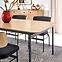 Rozkladací stôl Smart 170/250x100cm Mdf/Oceľ – Dub Naturalny/Čierna,16