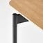 Rozkladací stôl Smart 170/250x100cm Mdf/Oceľ – Dub Naturalny/Čierna,7