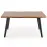 Rozkladací stôl Dickson 120/180x80cm Mdf/Drevo – Dub Naturalny/Čierna