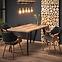 Rozkladací stôl Dickson 120/180x80cm Mdf/Drevo – Dub Naturalny/Čierna,11