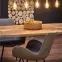 Rozkladací stôl Dickson 120/180x80cm Mdf/Drevo – Dub Naturalny/Čierna,14