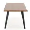 Rozkladací stôl Dickson 120/180x80cm Mdf/Drevo – Dub Naturalny/Čierna,2