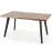 Rozkladací stôl Dickson 150/210x90cm  Mdf/Drevo – Dub Naturalny/Čierna