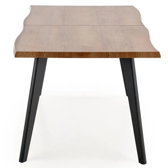 Rozkladací stôl Dickson 150/210x90cm  Mdf/Drevo – Dub Naturalny/Čierna,13