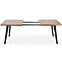 Rozkladací stôl Dickson 150/210x90cm  Mdf/Drevo – Dub Naturalny/Čierna,14