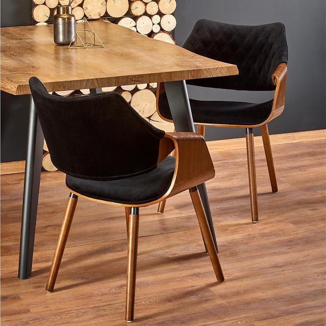 Rozkladací stôl Dickson 150/210x90cm  Mdf/Drevo – Dub Naturalny/Čierna,18