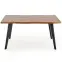 Rozkladací stôl Dickson 150/210x90cm  Mdf/Drevo – Dub Naturalny/Čierna,2